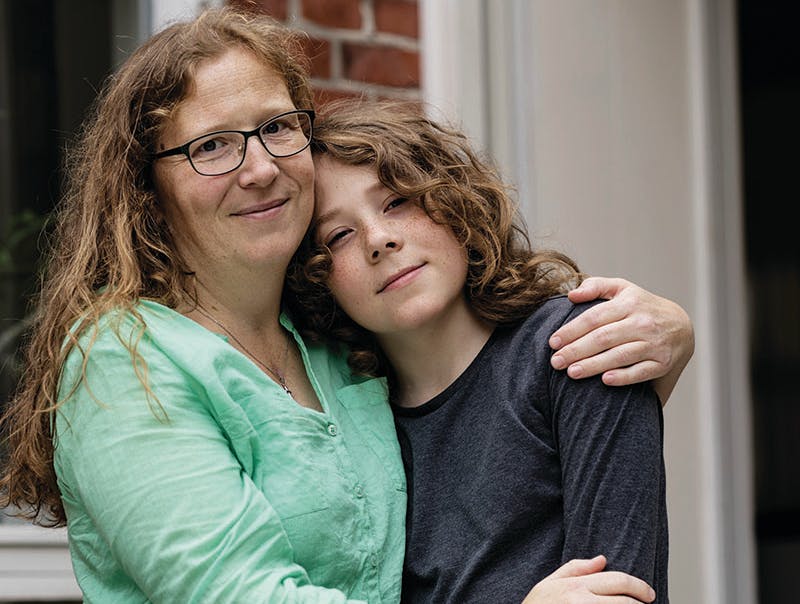 Organdonation: Kathleen og hendes søn har begge fået et nyt hjerte