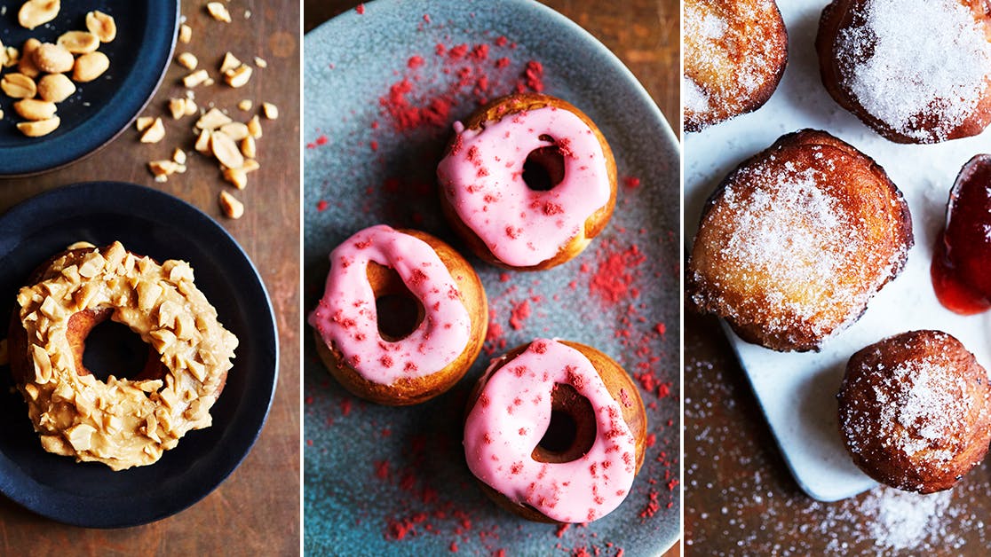 Bag donuts: 3 opskrifter på lækre donuts