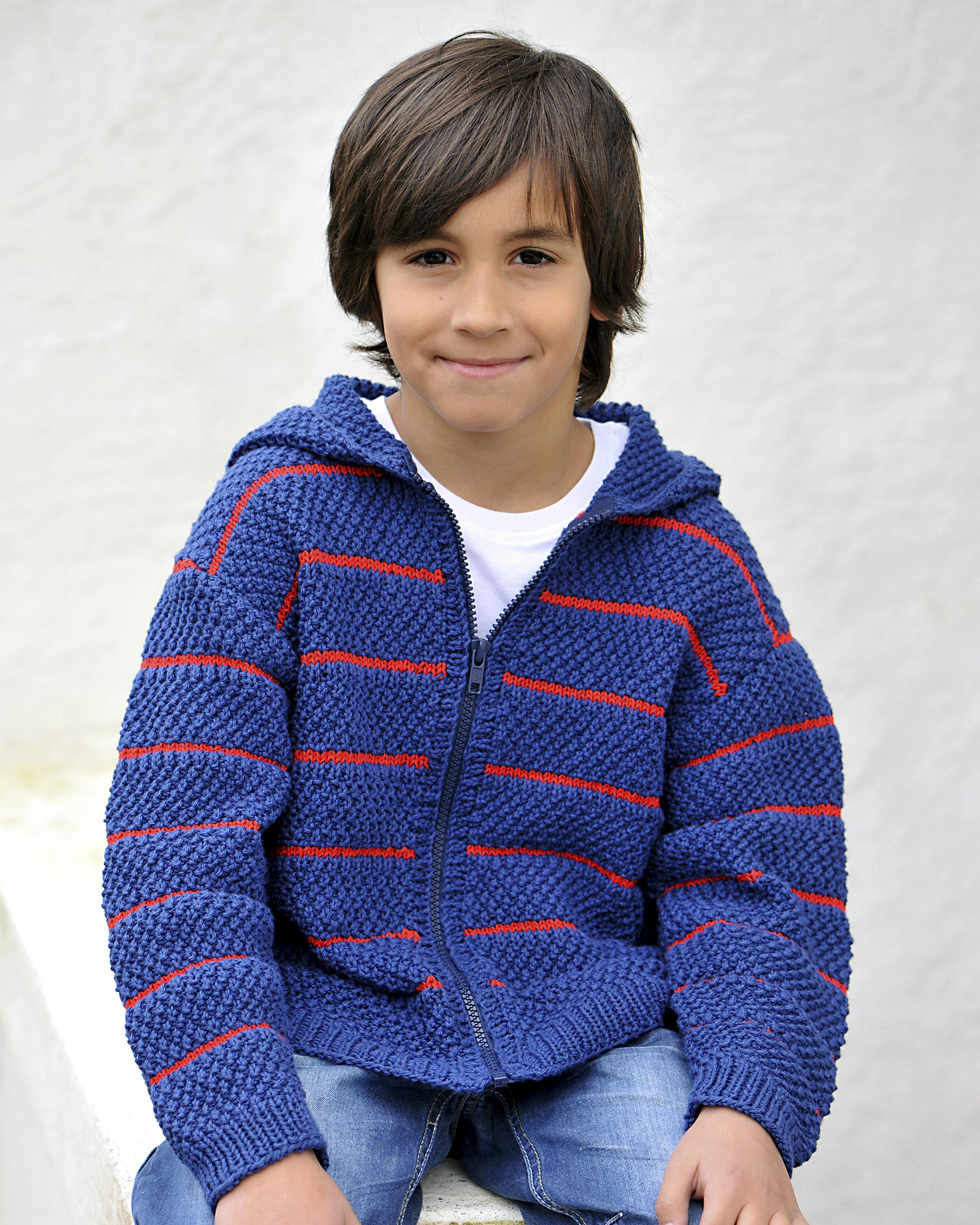 Sej hættetrøje til drenge