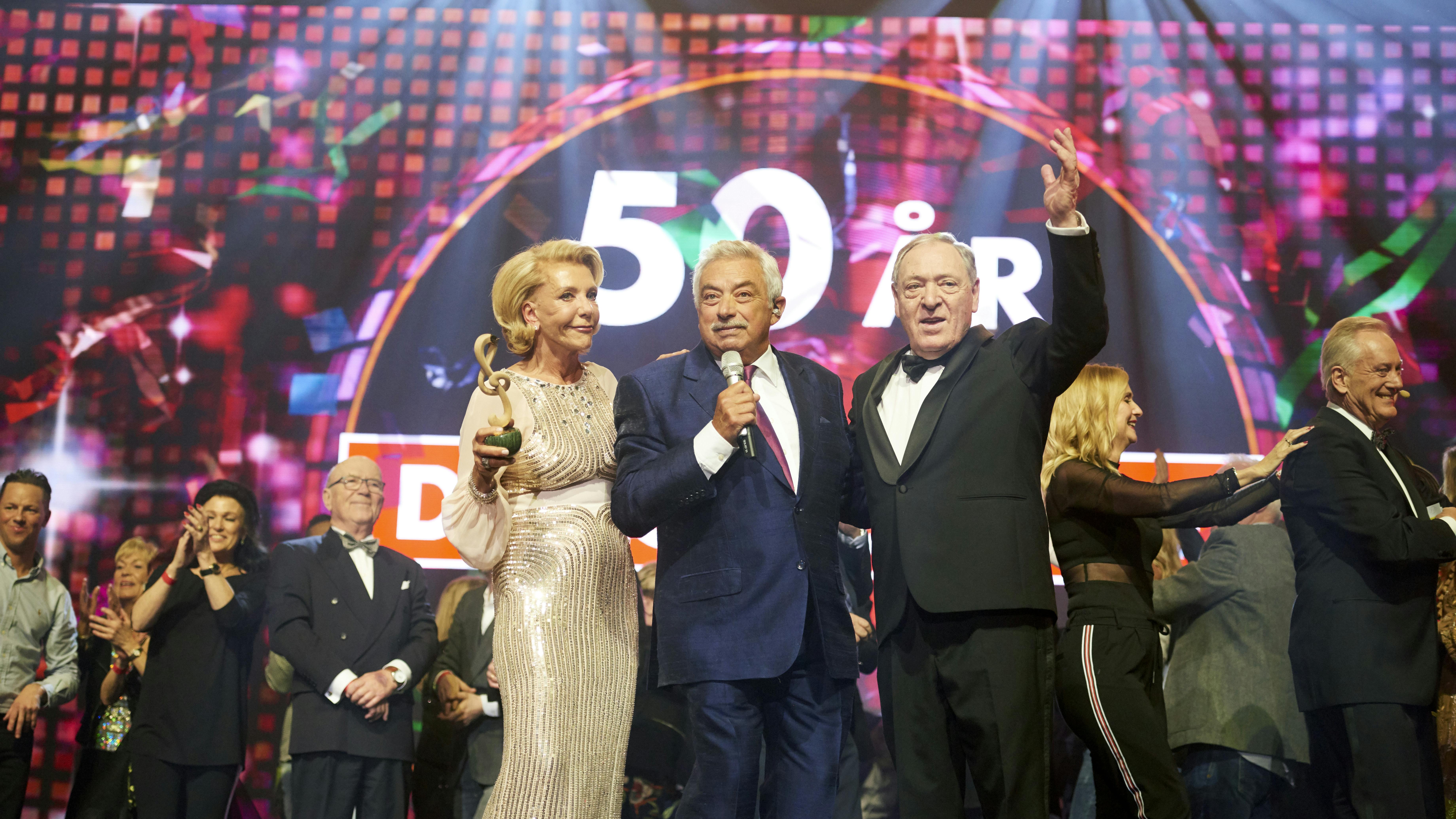 Det var en stjernespækket aften til Dansktop Prisen 2018