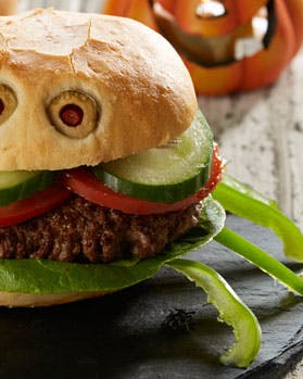 edderkoppeburger som ligner en edderkop