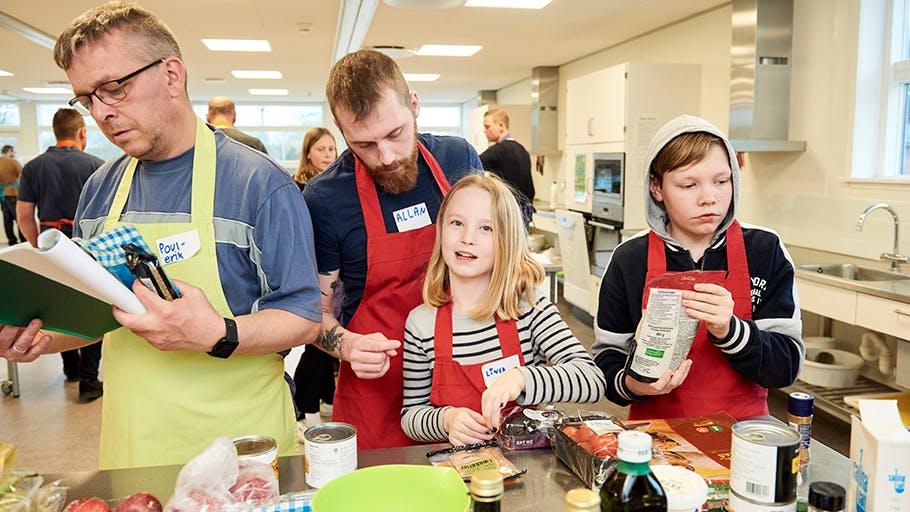 Kaos i køkkenet: Er der nogen, der har set mit barn?