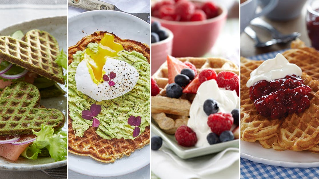 Store vaffeldag: Søde og sunde vafler