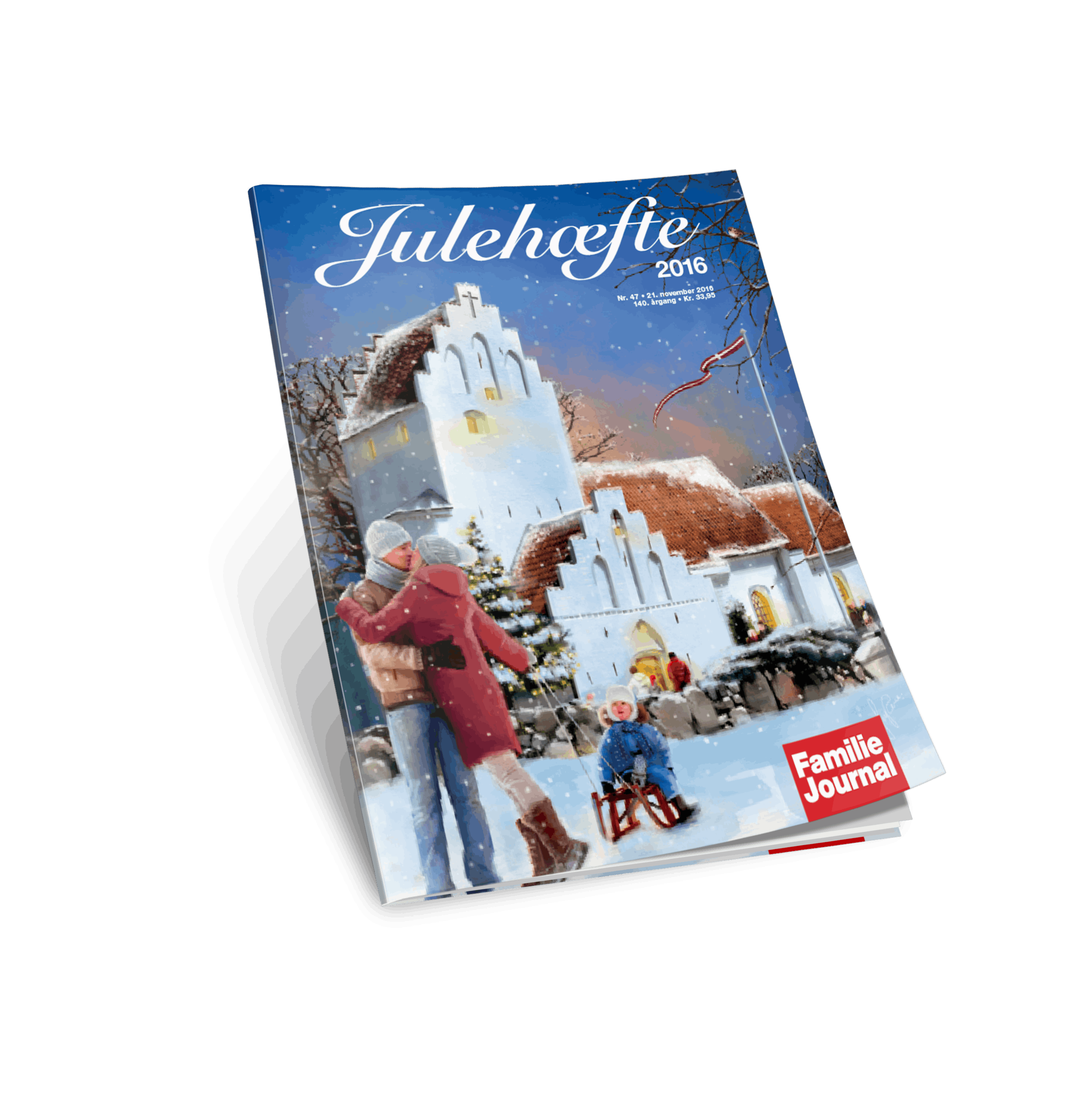 Julehaefte forside Bellinge Kirke