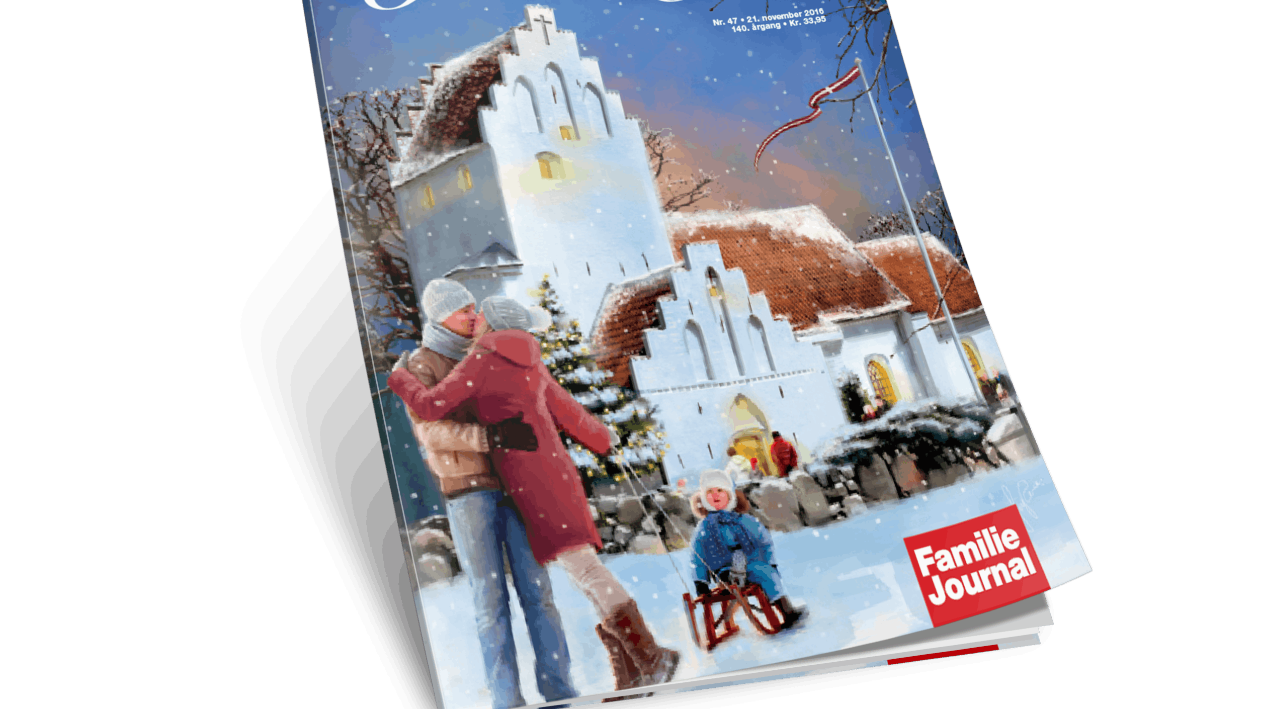 Julehaefte forside Bellinge Kirke