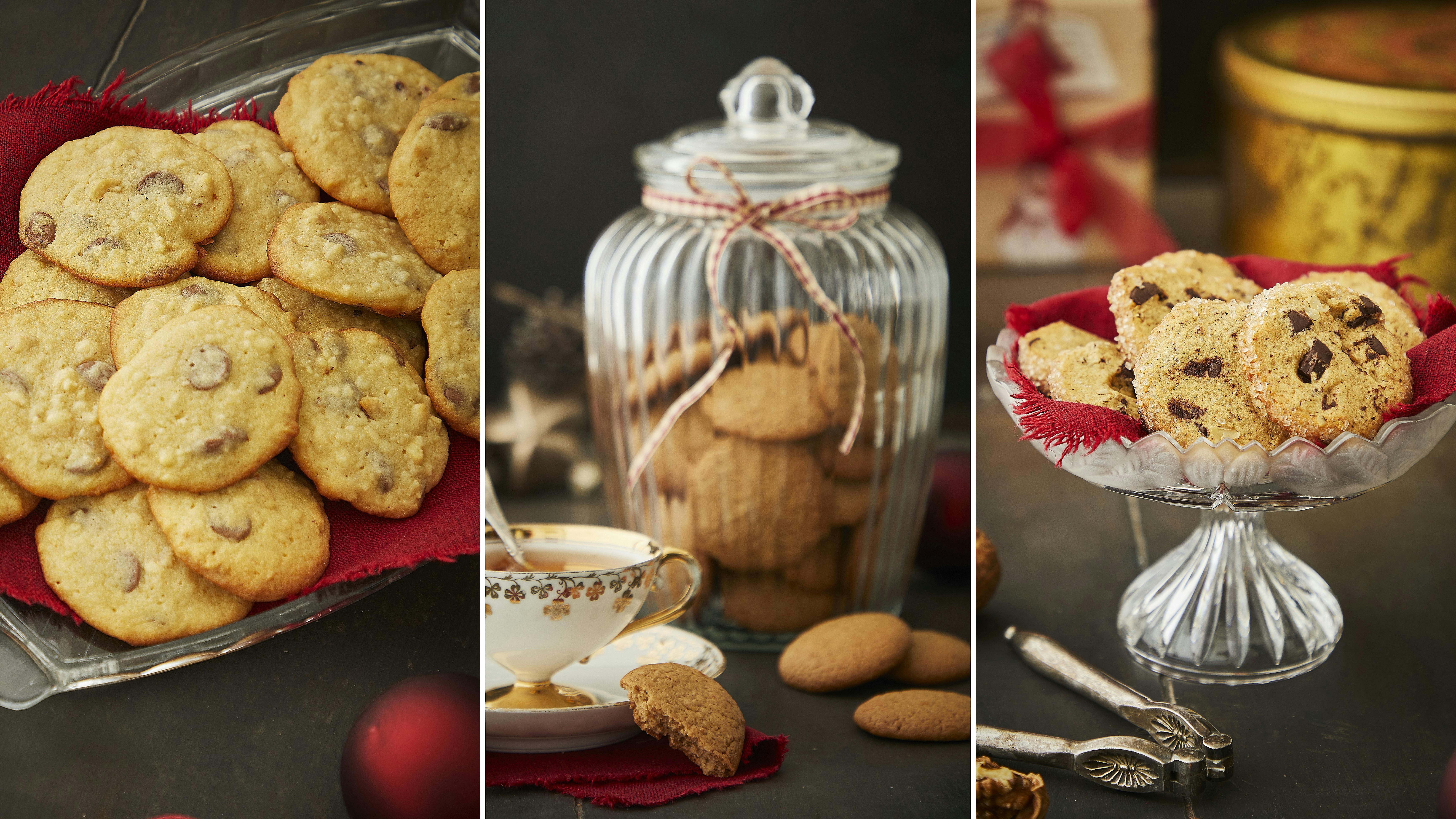 Julebag: 3 slags småkager