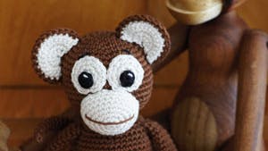 Hækl en sød abe