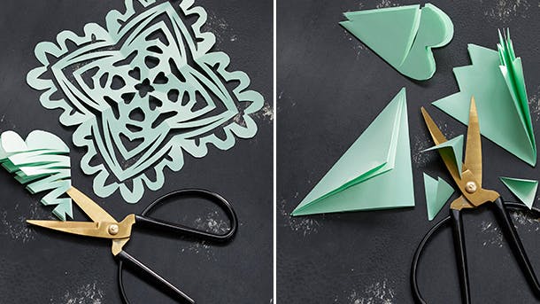 Klip et gækkebrev uden skabelon