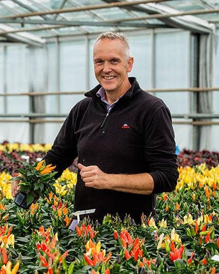 På besøg på gartneri