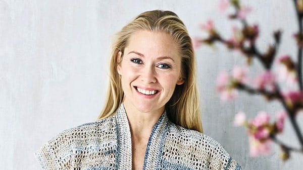 Hækleopskrift: Hæklet vest