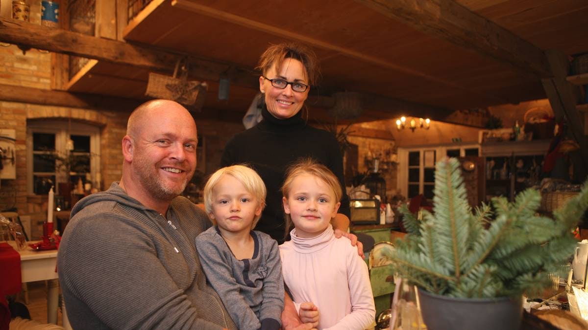 Jul på den gamle slægtsgård