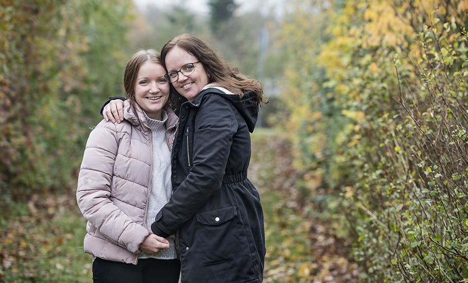 Isolerede sig i sit eget private helvede: Nu smiler Cille igen