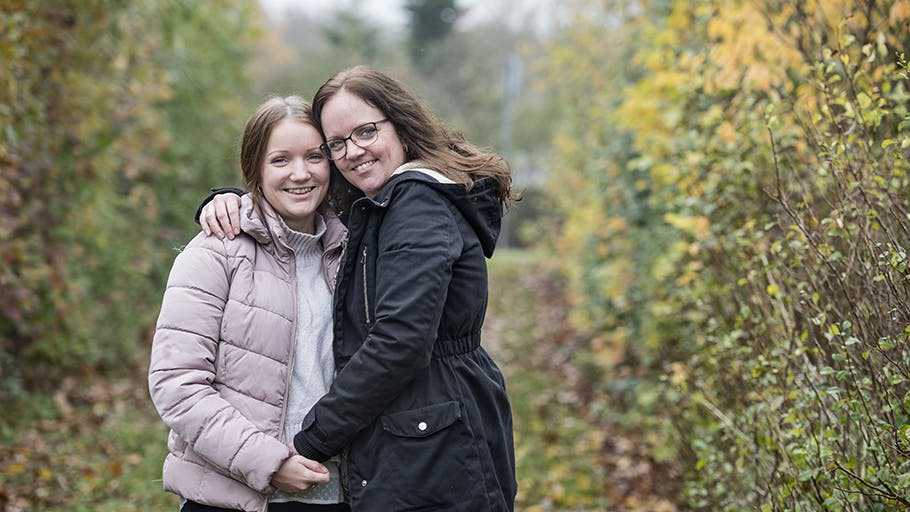 Isolerede sig i sit eget private helvede: Nu smiler Cille igen