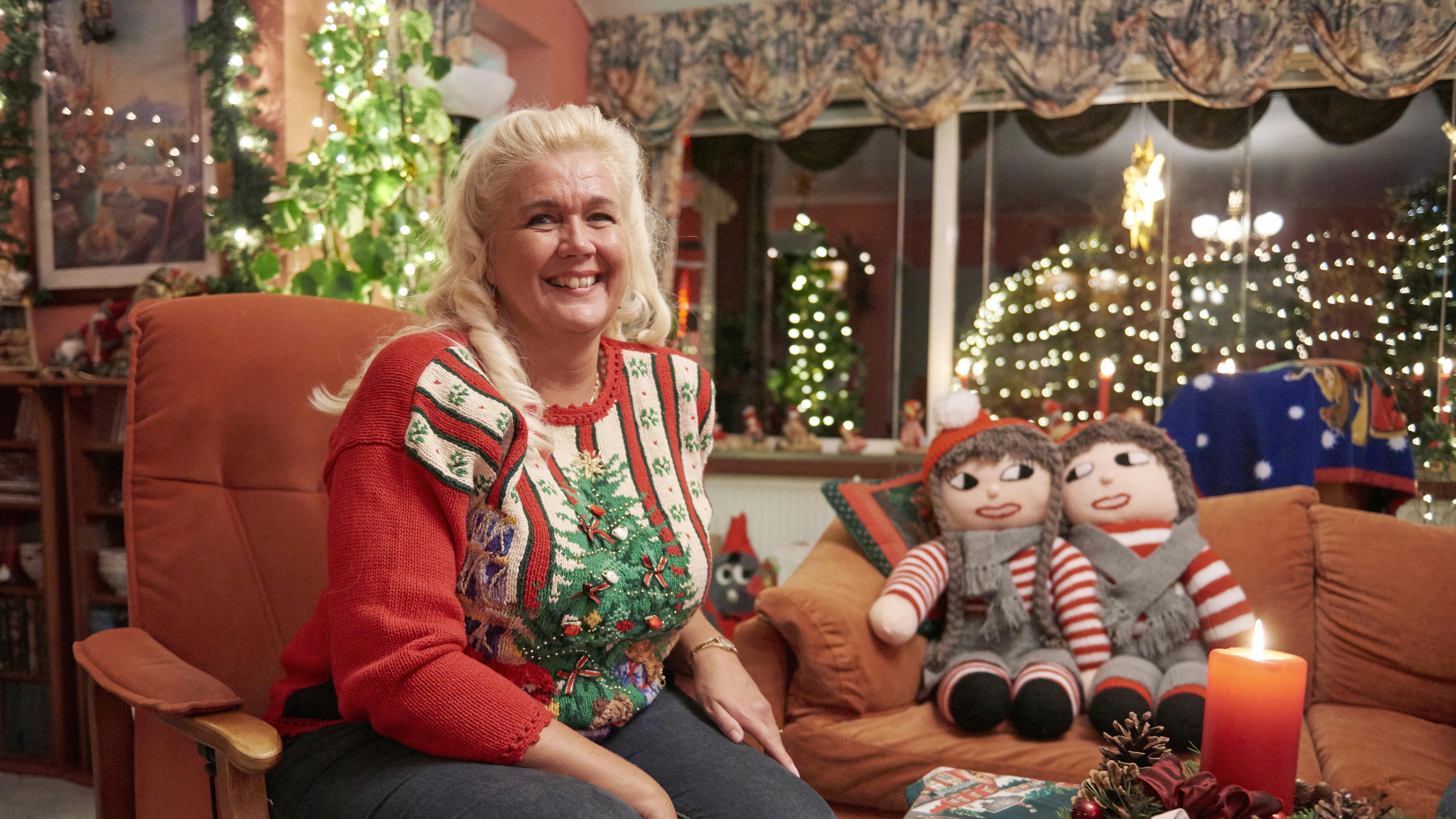 Helle Agerbak Lyngaa er verdens største, juleglade barn