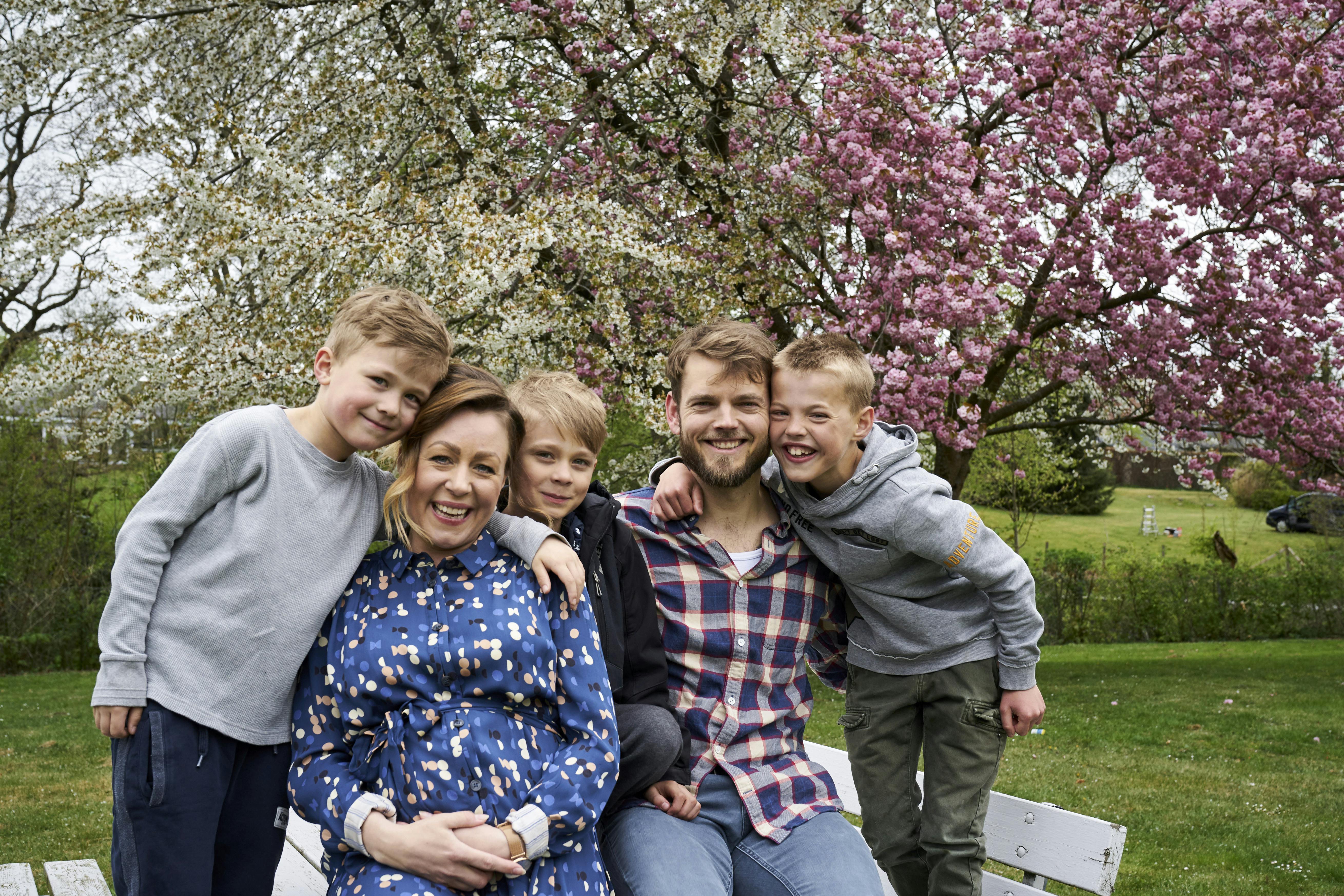 Familie fra Min sindssygt sunde familie