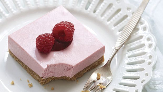 Hindbær-cheesecake