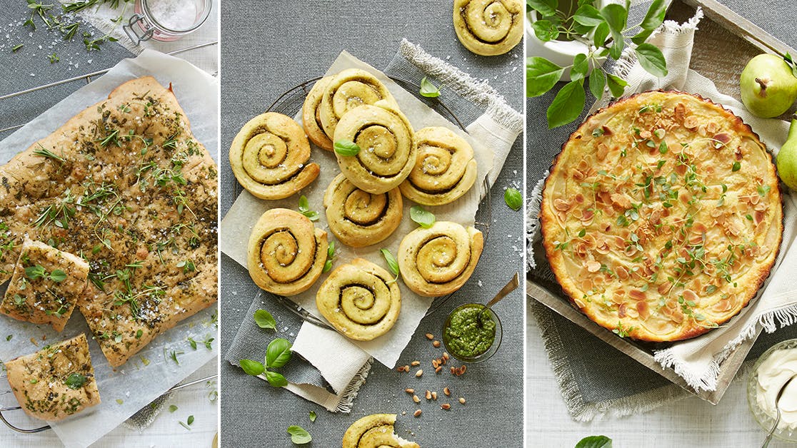 3 hjemmebagte fristelser med krydderurter