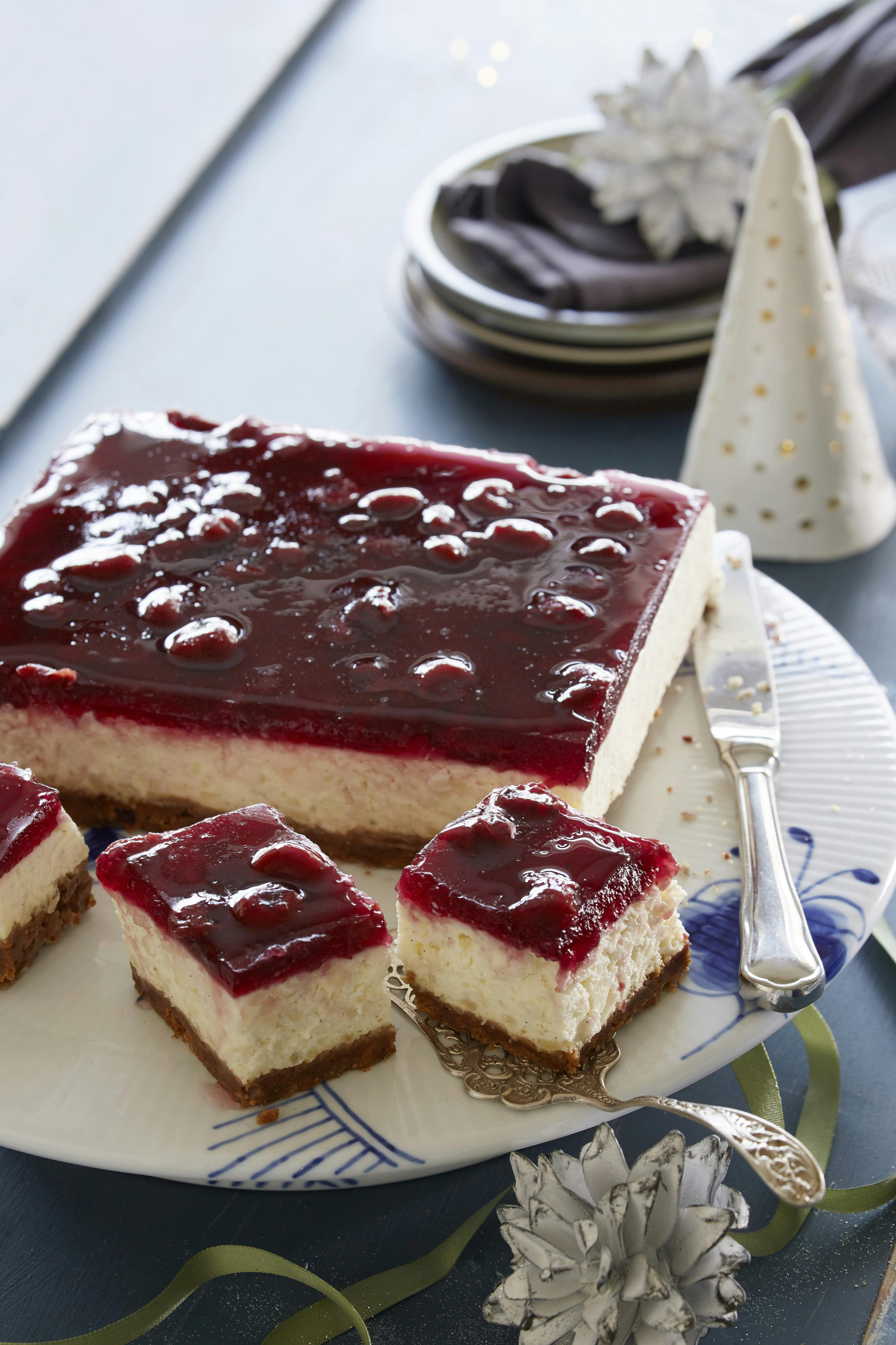 Cheesecake med risalamande