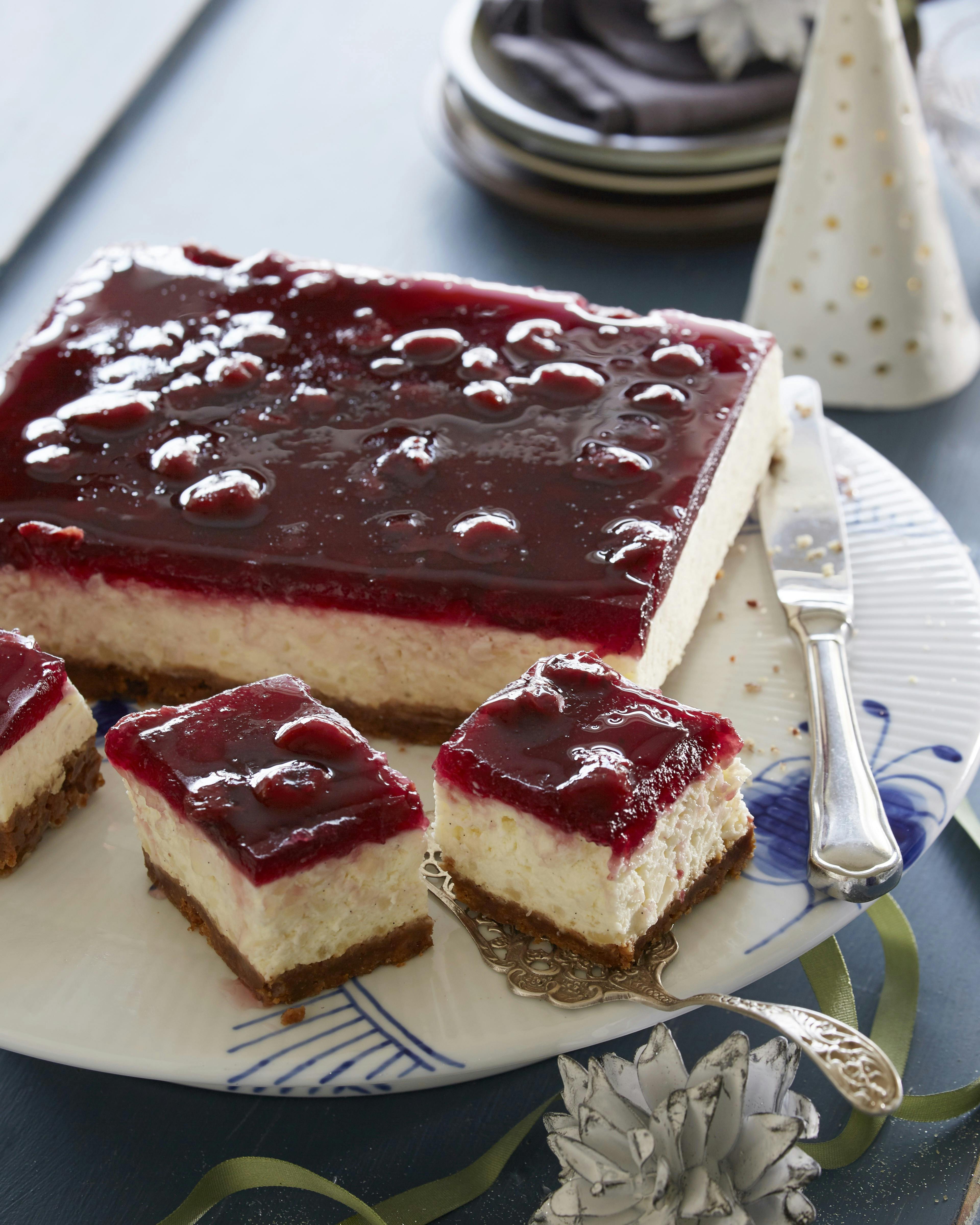 Cheesecake med risalamande