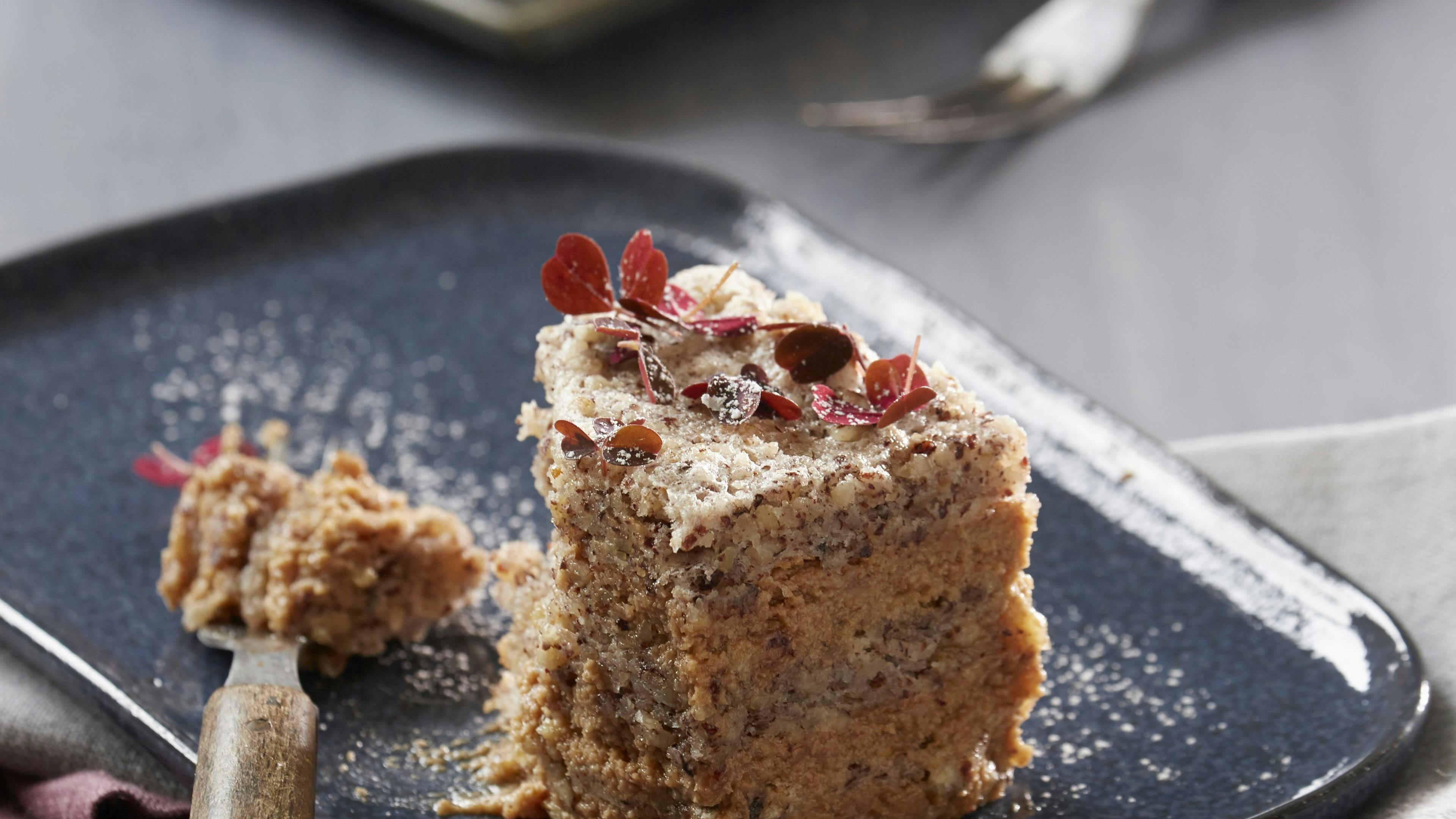 Fragilité med nougat-moccacreme