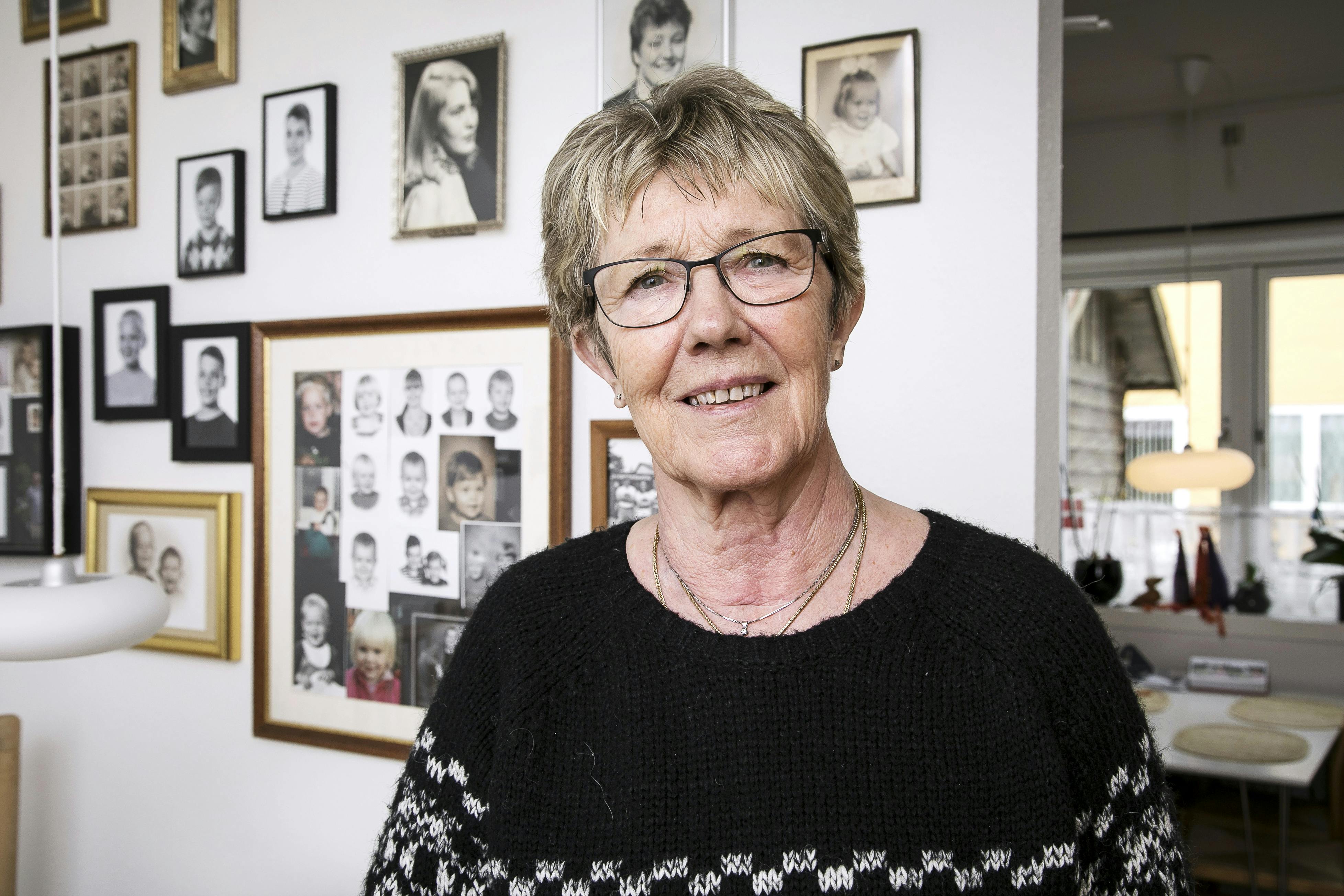 Dame har fået en hjerneblødning