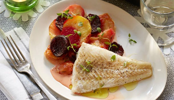 Hverdagsmad:Torsk med rodfrugter