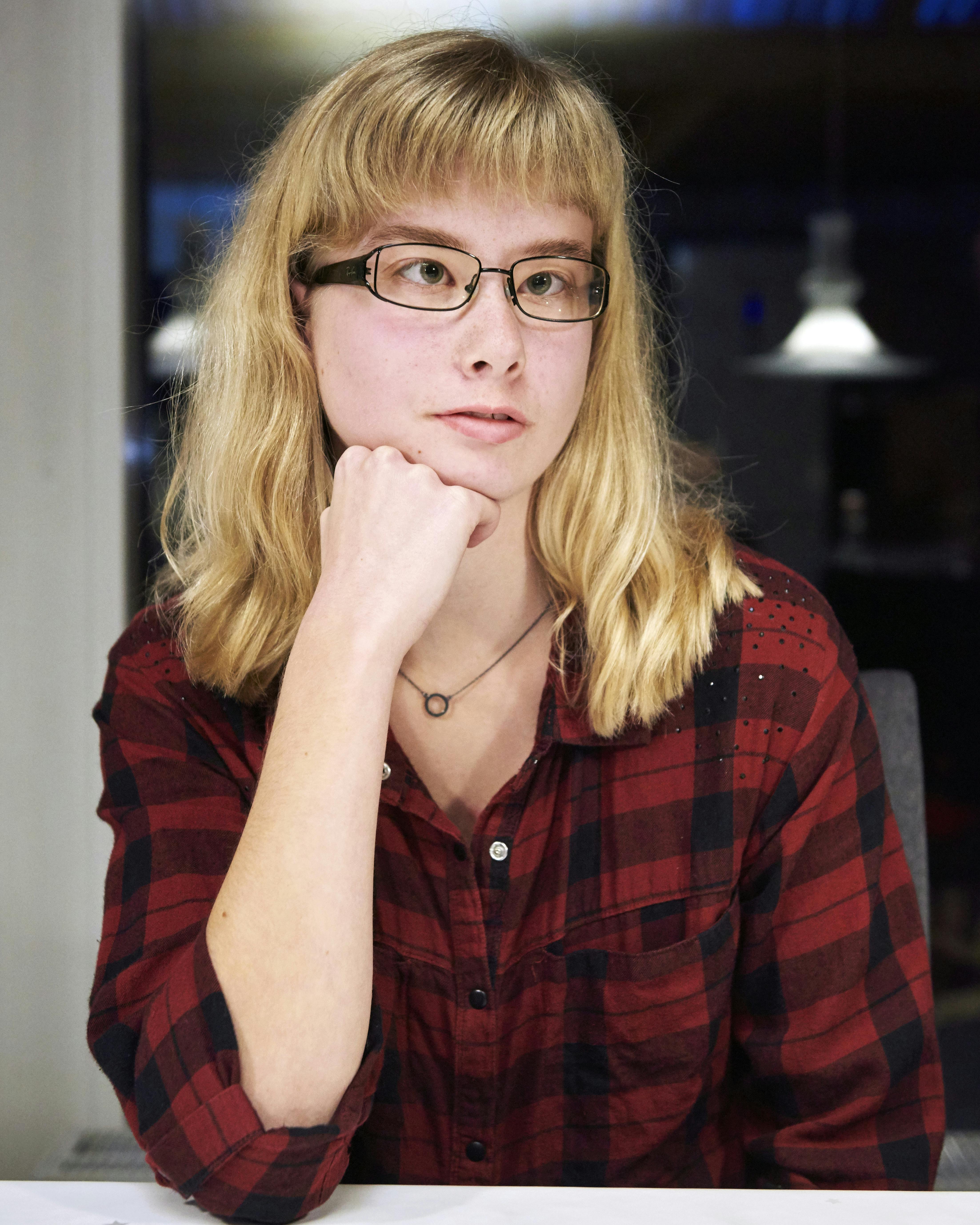 Ida er født med Möbius Syndrom, som betyder, at hun ikke med sit ansigt kan vise, hvad hun føler.