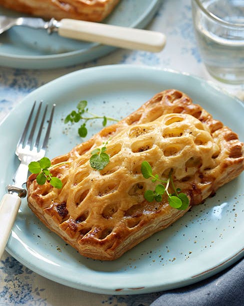 Indbagt laks med rejefars