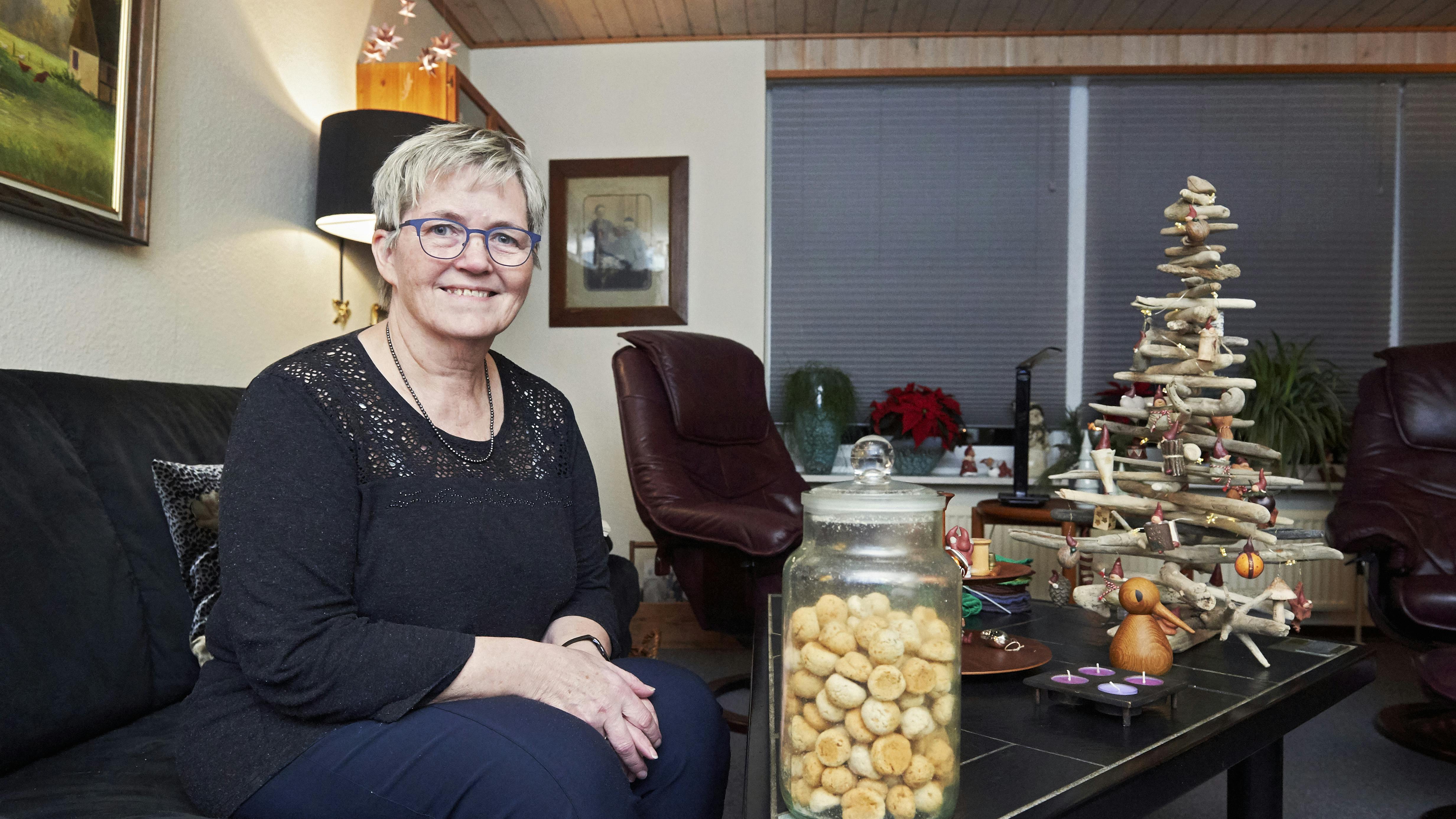 Julen varer længe i Glyngøre. Når det gælder Ingeborgs berømte pebernødder, varer den flere årtier