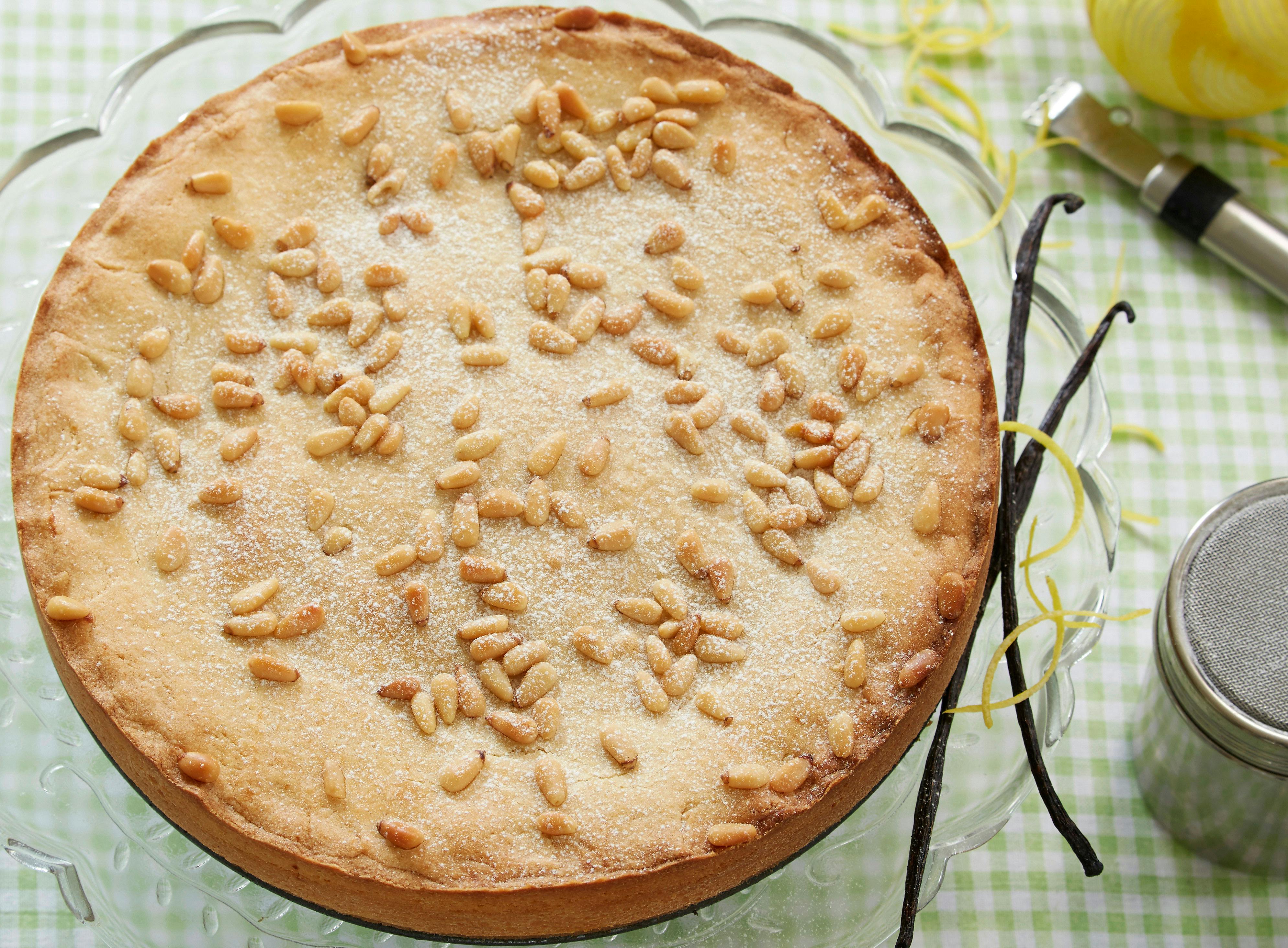 Italiensk kage: Torta della nonna 