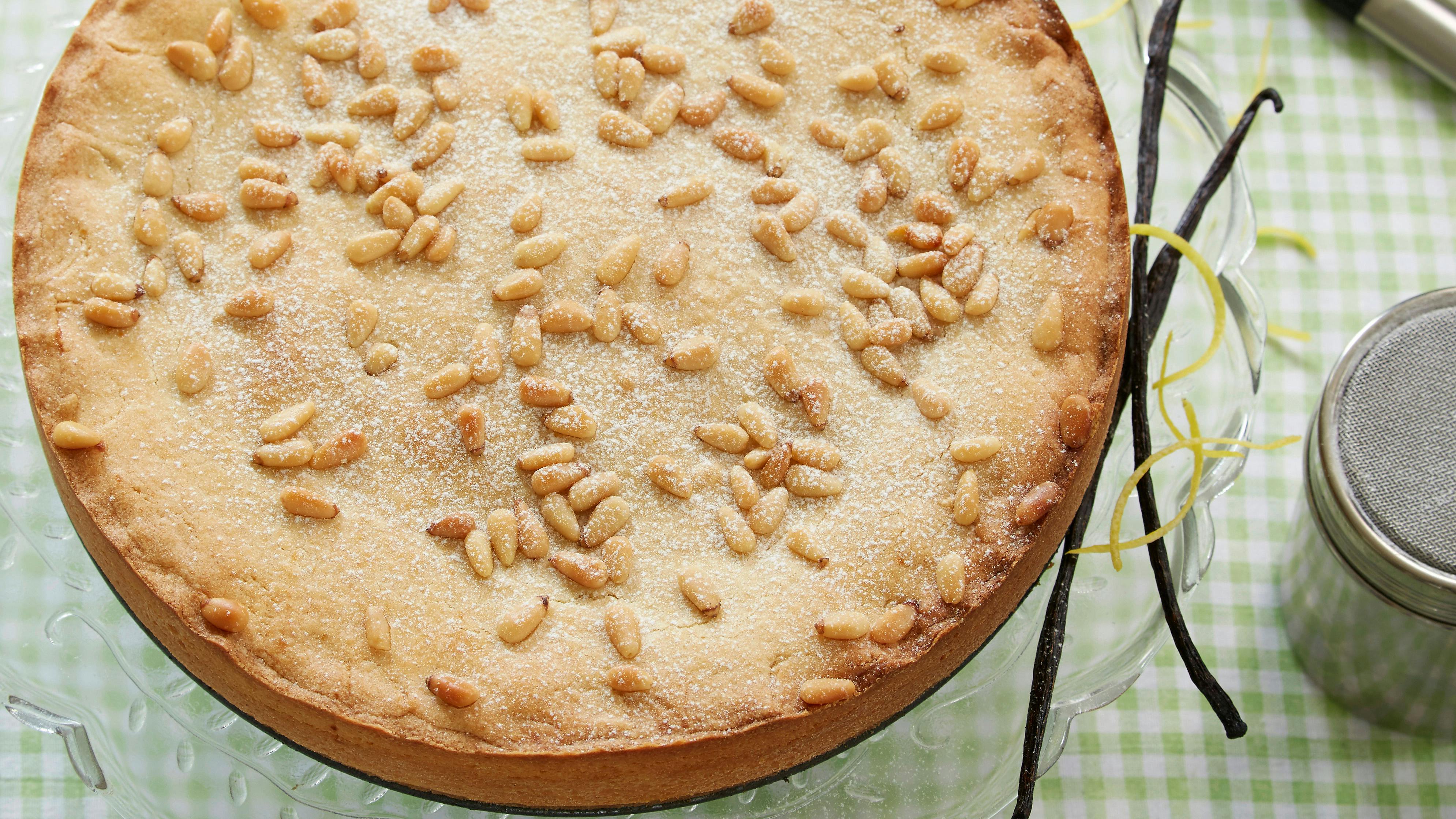 Italiensk kage: Torta della nonna