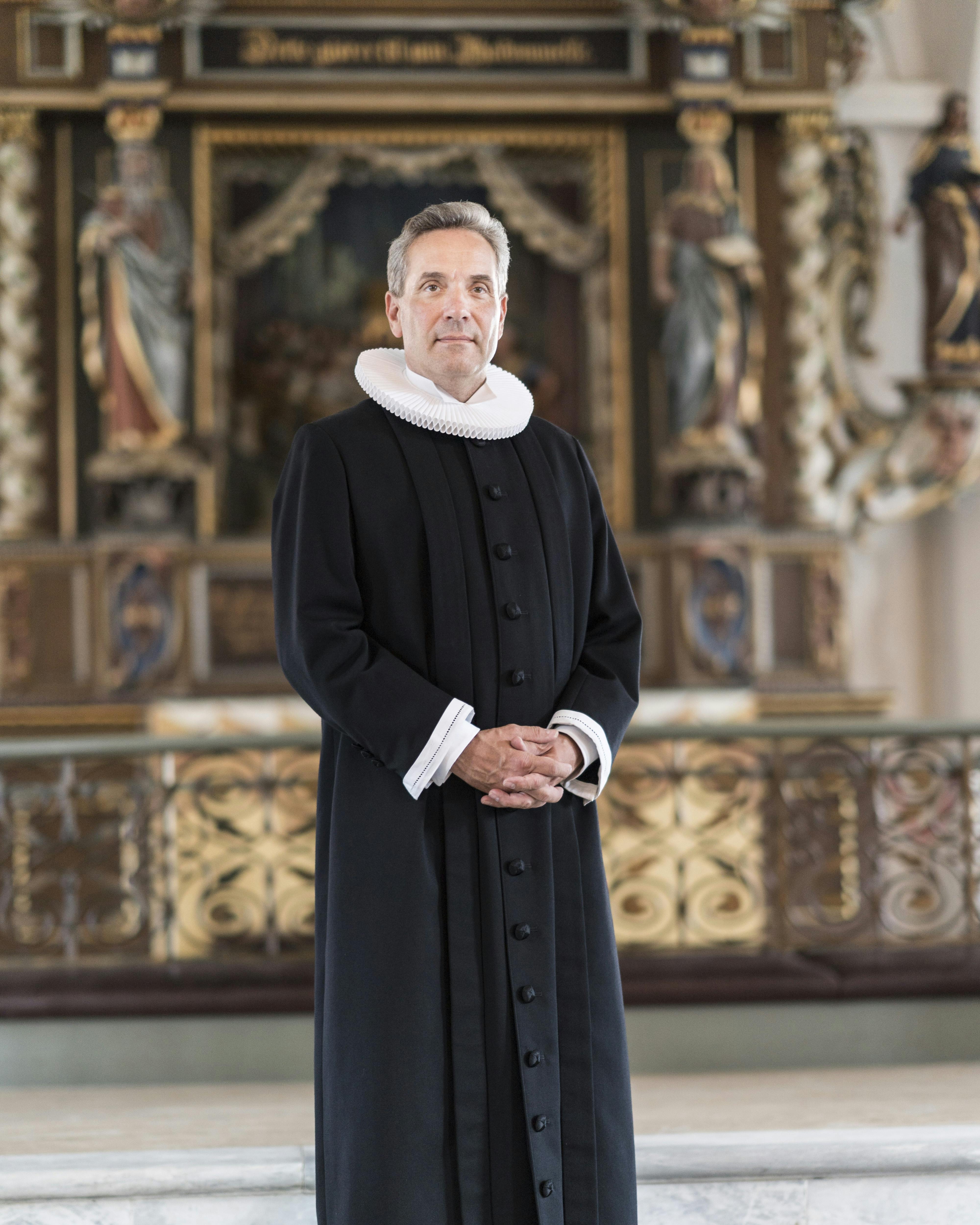 Skuespilleren Jesper Vigant blev sognepræst i sin hjemby