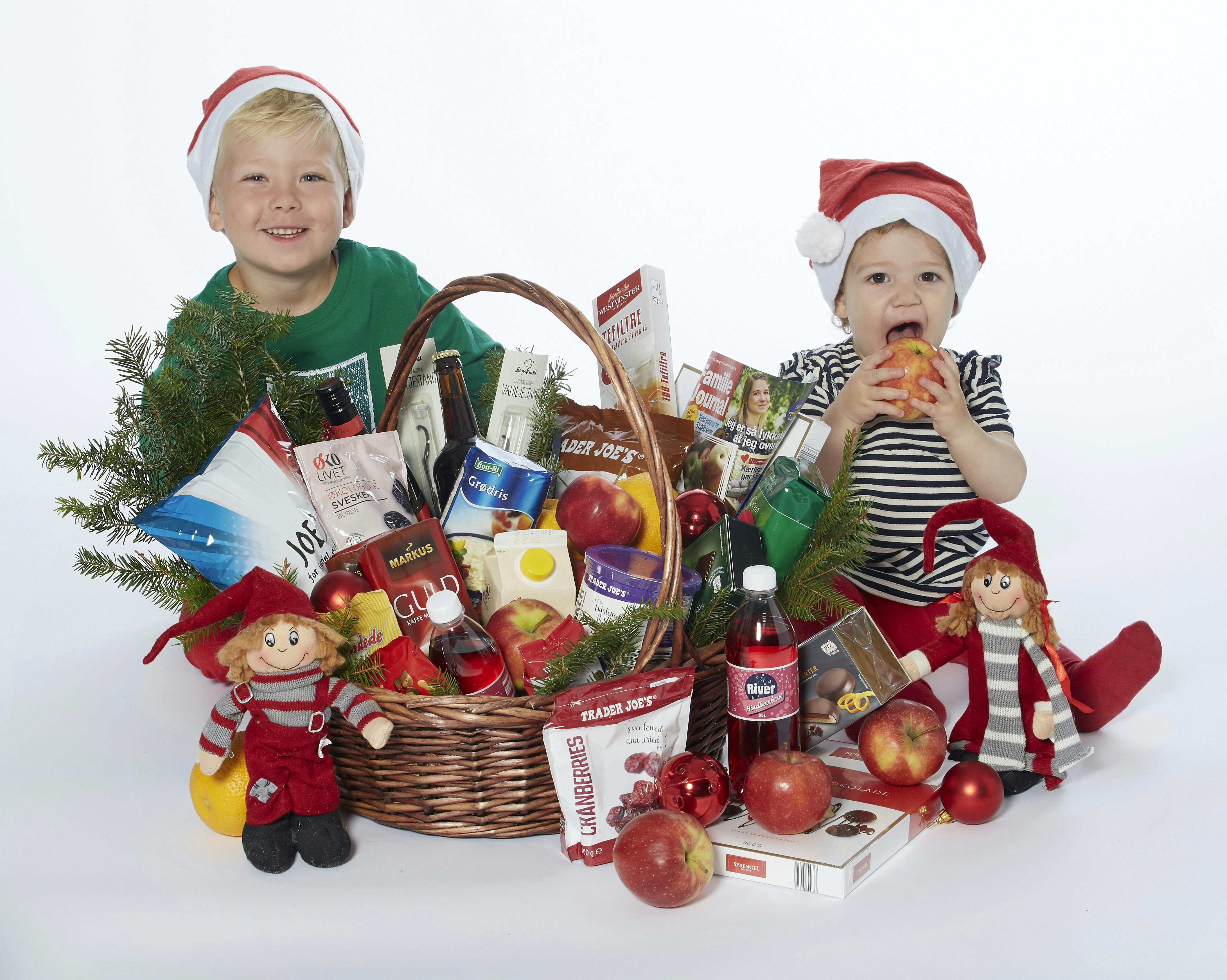 Glæd én du holder af: Hvem har fortjent en julekurv? 