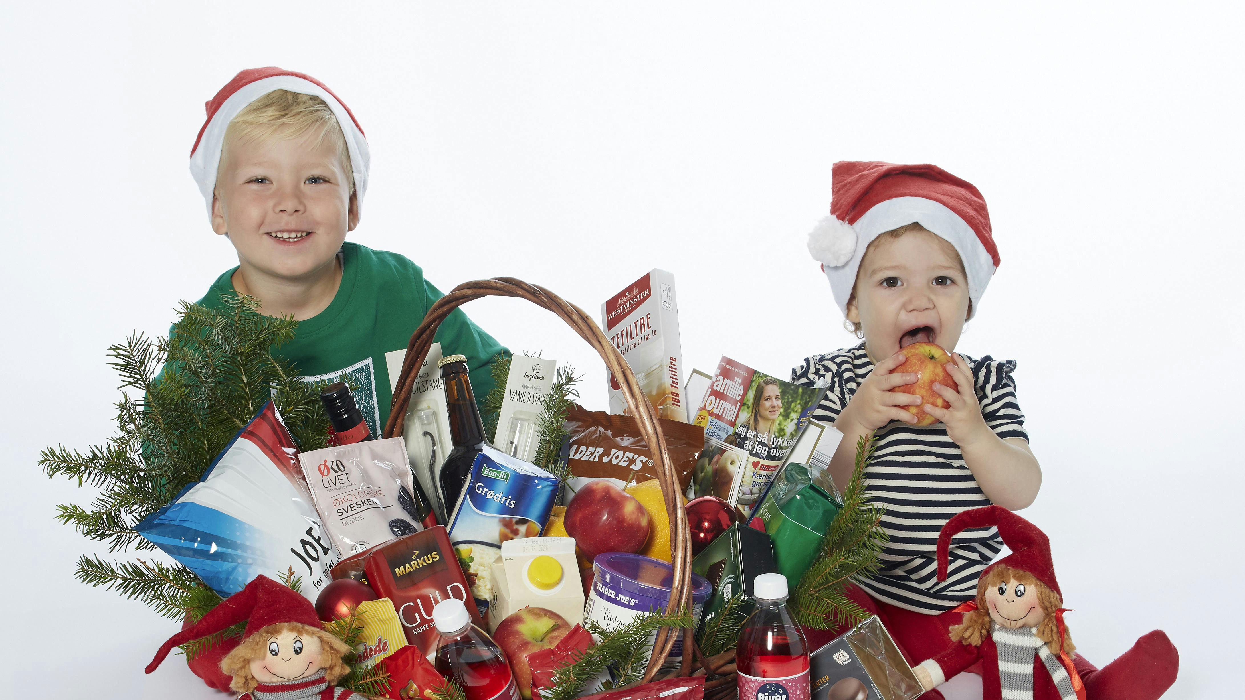 Glæd én du holder af: Hvem har fortjent en julekurv?