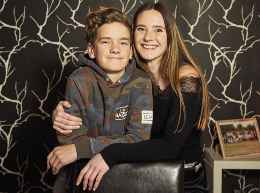 Fra selvskadende teenager til mor: Endelig gav mit liv mening