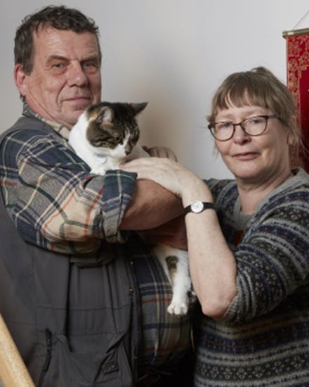 Katten vækkede Povl: Bodils hjerte var stoppet med at slå