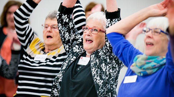 Rosa har KOL: Jeg blir så glad i låget, når jeg synger
