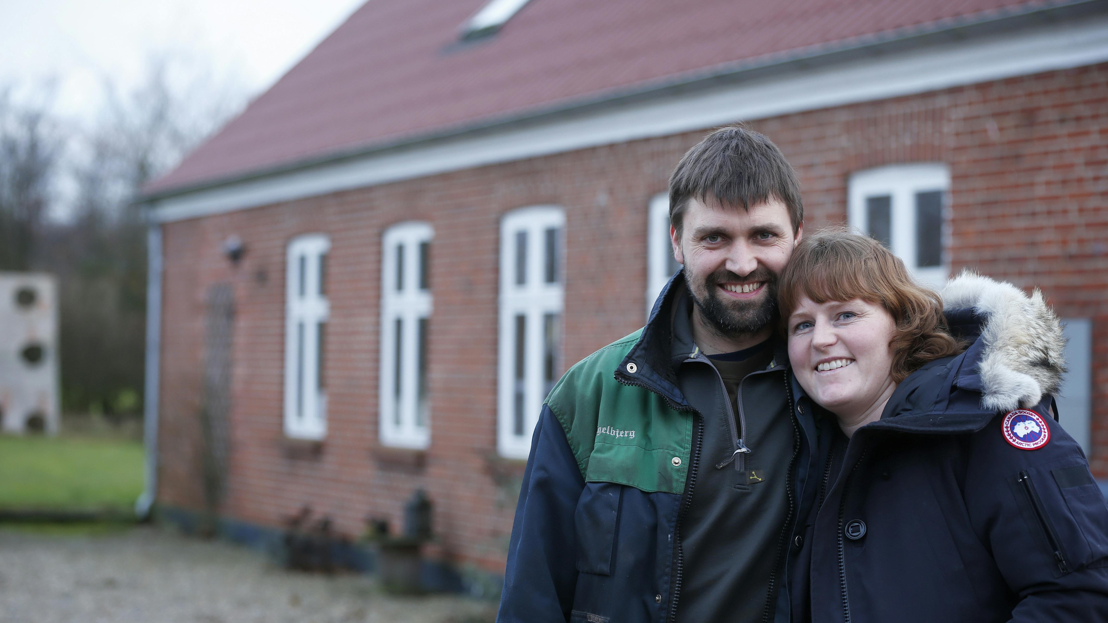 Konkurs truede Helle og Eskilds tilværelsen på slægtsgården, men åbenhed hjalp dem tilbage på sporet