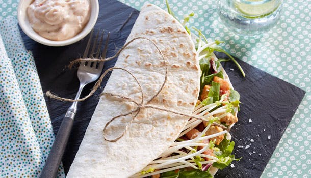 Tortilla med kylling