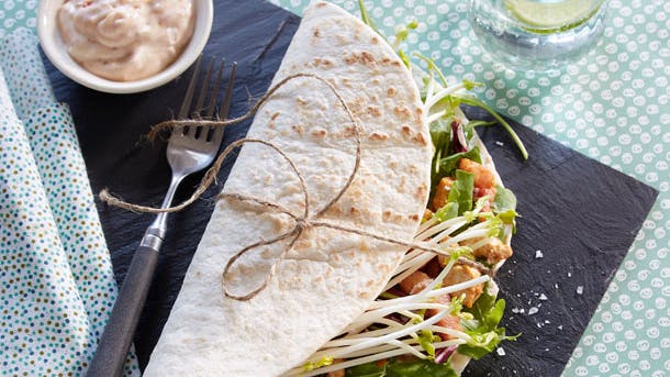 Tortilla med kylling