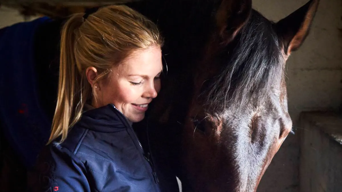 Maja og hesten Dexter