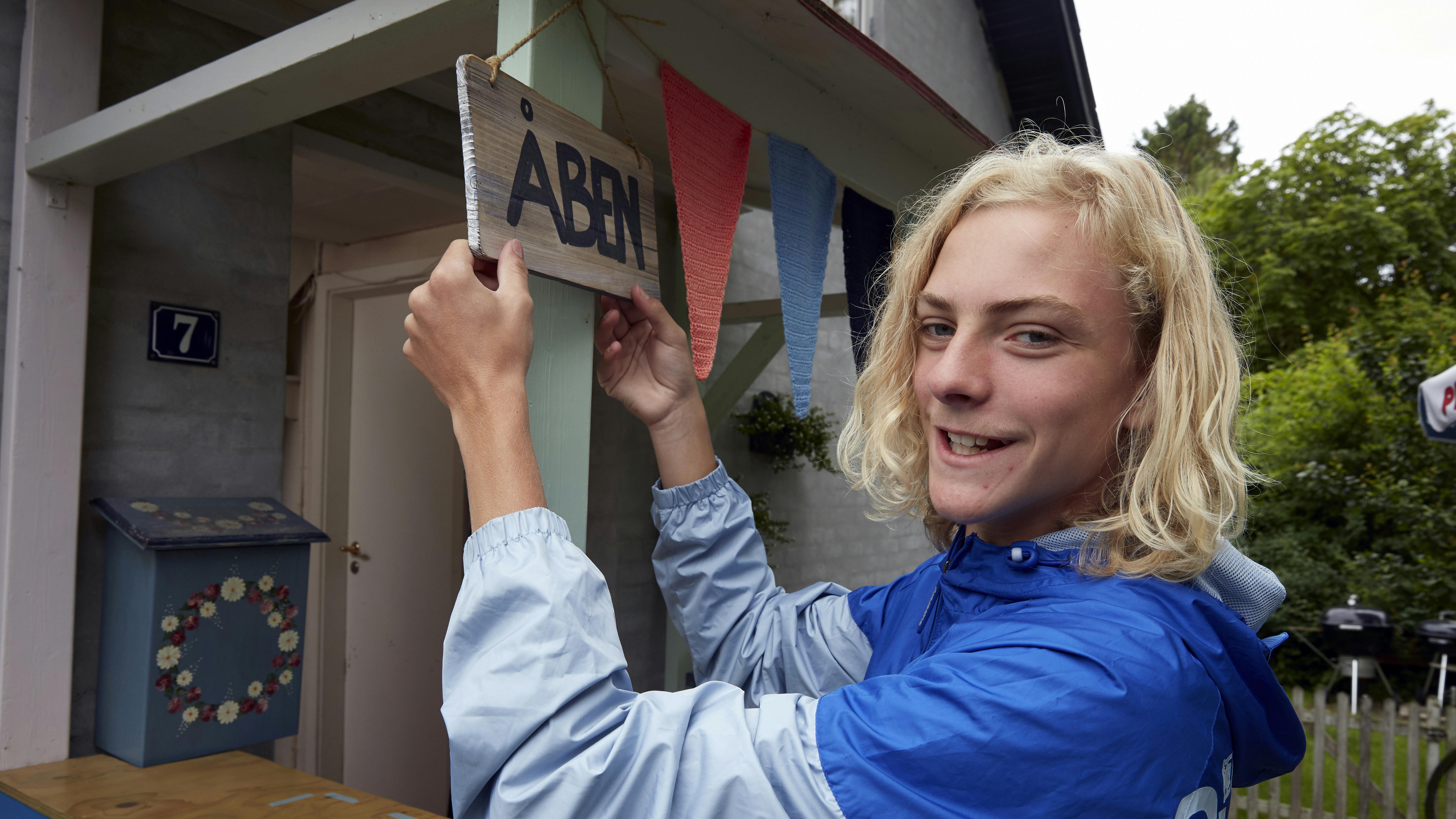 Marius har et synshandicap