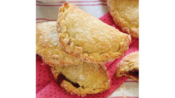 Mors halvmåner på tallerken