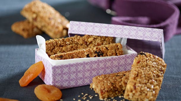 Myslibar med abrikos