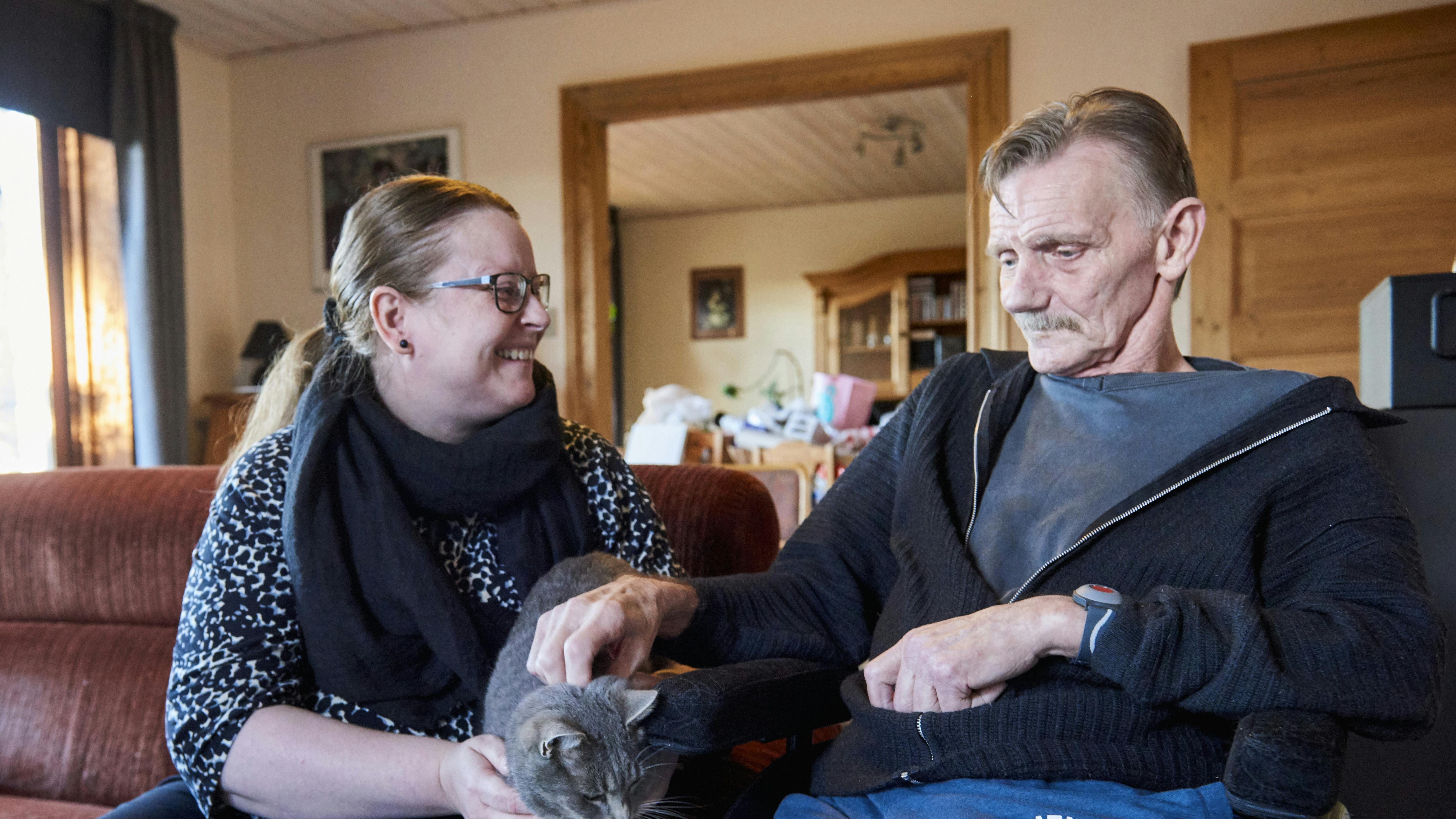 Kattene reddede Niels Jørgens liv