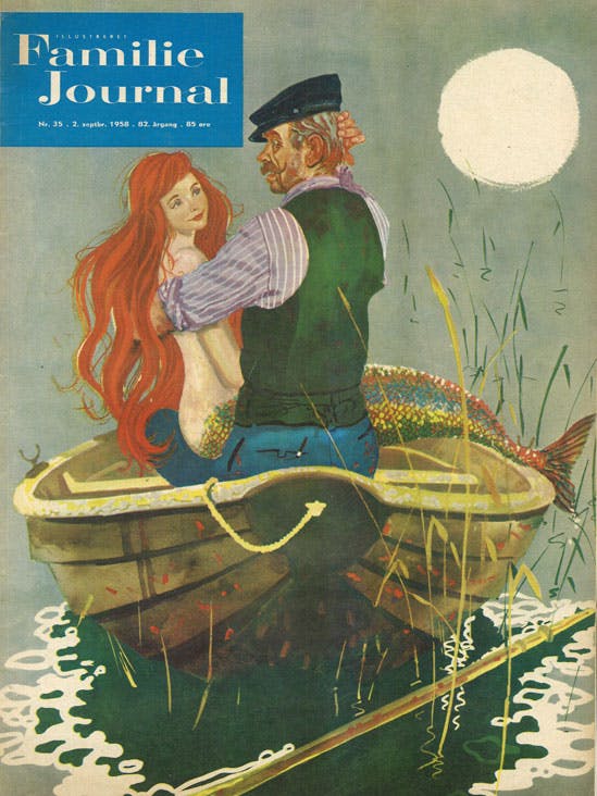 Forside fra Familie Journal år 1958. Ren nostalgi