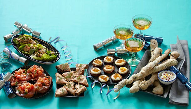 Nytårsmenu: Tapas, snacks og forretter til nytår