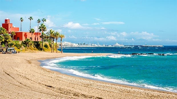 Skønne strande venter på din rejse til Costa del Sol
