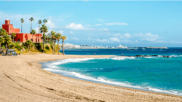 Skønne strande venter på din rejse til Costa del Sol