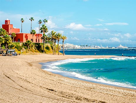 Skønne strande venter på din rejse til Costa del Sol